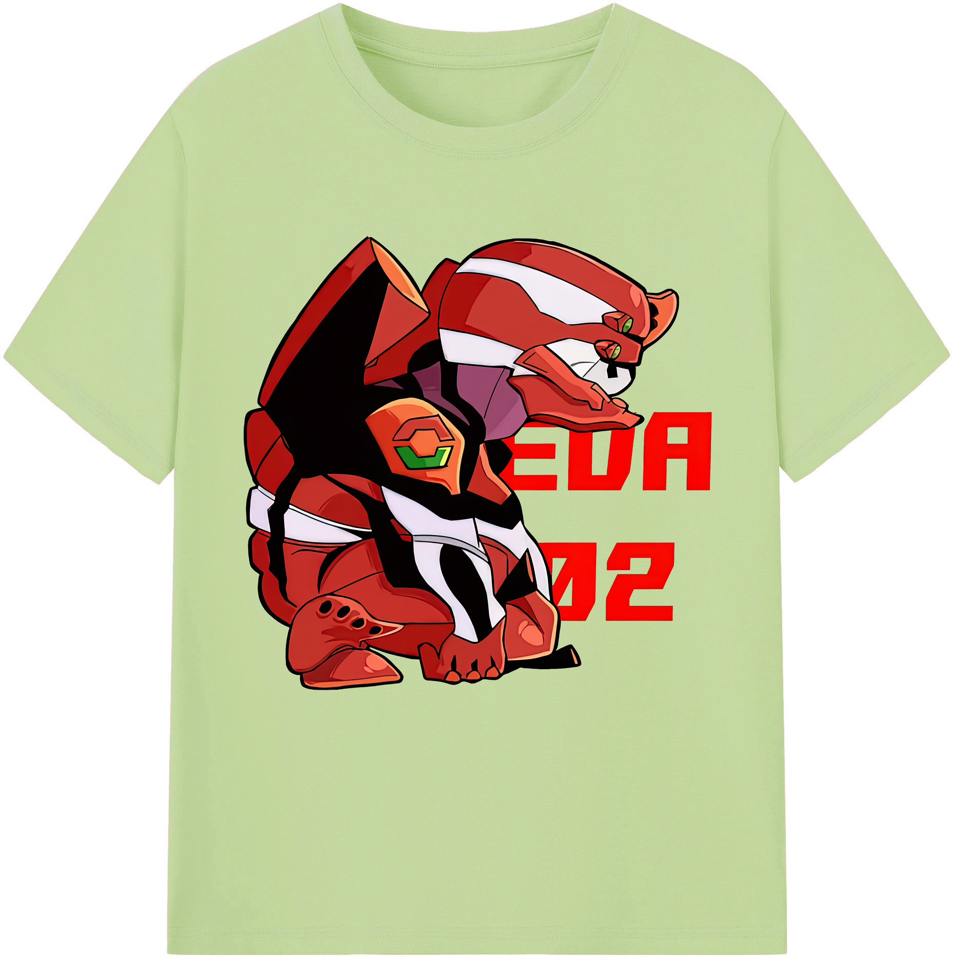 （画像用） EVA 新世紀エヴァンゲリオン 綿100％半袖Tシャツ（フロントプリント）